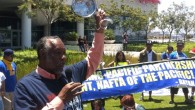 San Diego and the Nation Greet TPP Negotiators As trade negotiators and corporate lobbyists met at a swank San Diego hotel this July in an attempt to push the secretive Trans-Pacific Partnership (TPP) toward conclusion, labor, environmental and community organizations...