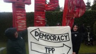 Cross-Border Organizing Against the TPP Hundreds of activists from throughout the Pacific Northwest and beyond gathered for a Cross-Border Rally and Organizing Summit to Defeat the Trans-Pacific Partnership (TPP) held at Peace Arch Park on...