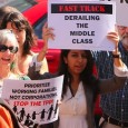 Fair trade advocates are praising the release of a new letter voicing Congressional opposition to Fast Track, a policy-making process that allows trade pacts to circumvent ordinary Congressional review, amendment […]